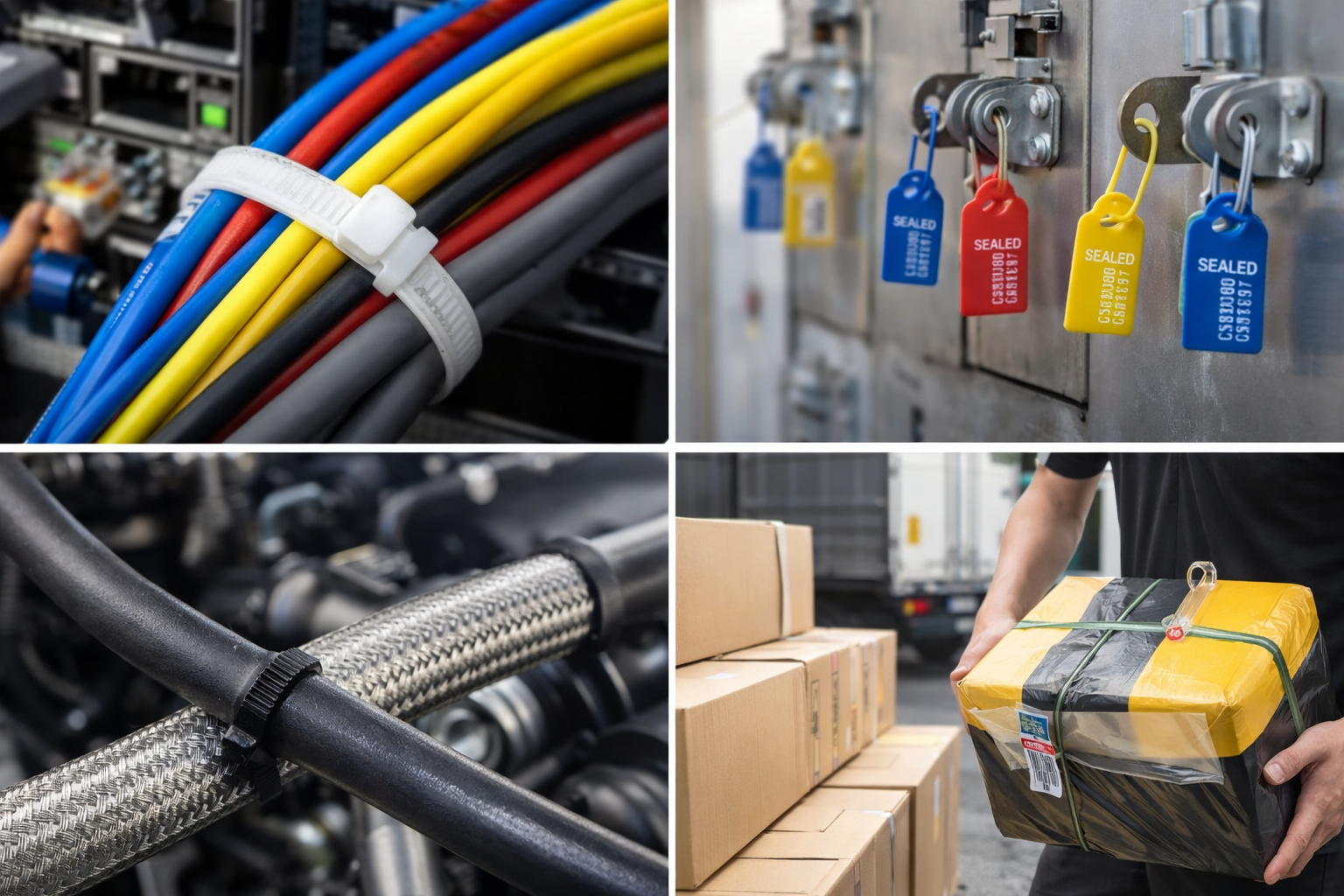 Applications of Cable Ties and Security Seals