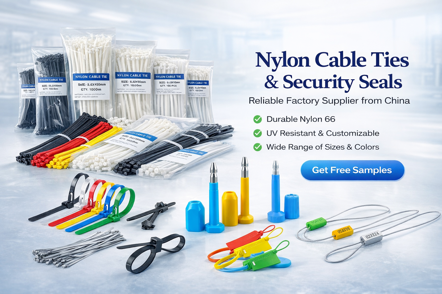 Cable Ties and Security Seals Banner